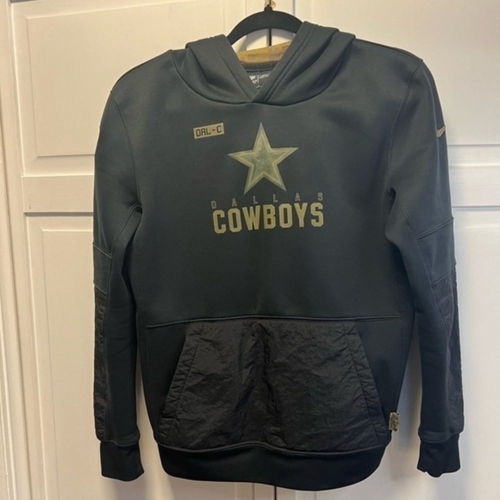 Nike NFL On Field Apparel Dallas Cowboy’s Youth 2020 Salute To Service Pullover